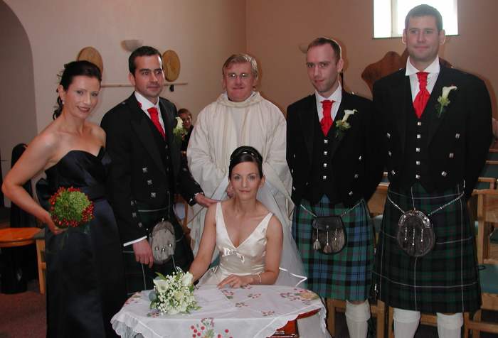 Marie O'Driscoll and Simon Taylor