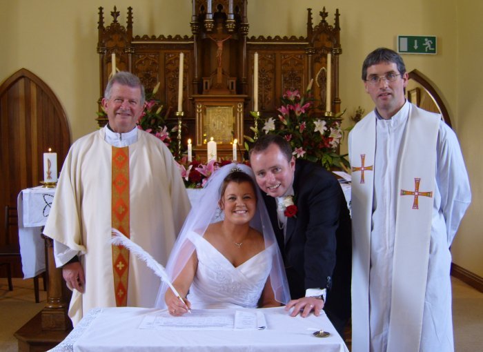 Ann Lynch and Billy O'Brien